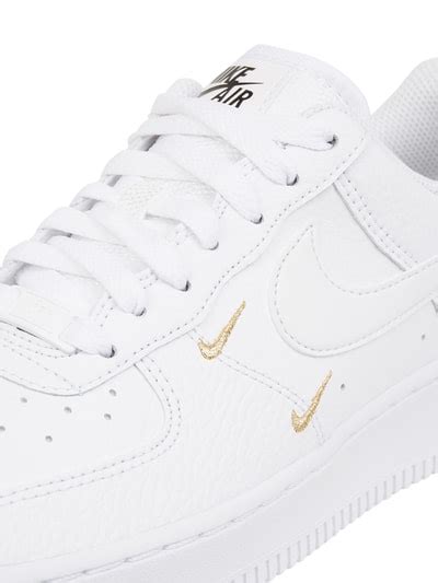 Nike Sneaker aus Leder Modell 'Air Force 1' (weiss) online kaufen